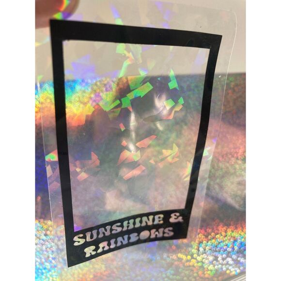 Handmade Rainbow Suncatcher Window Cling Decals - Picture 8 of 14